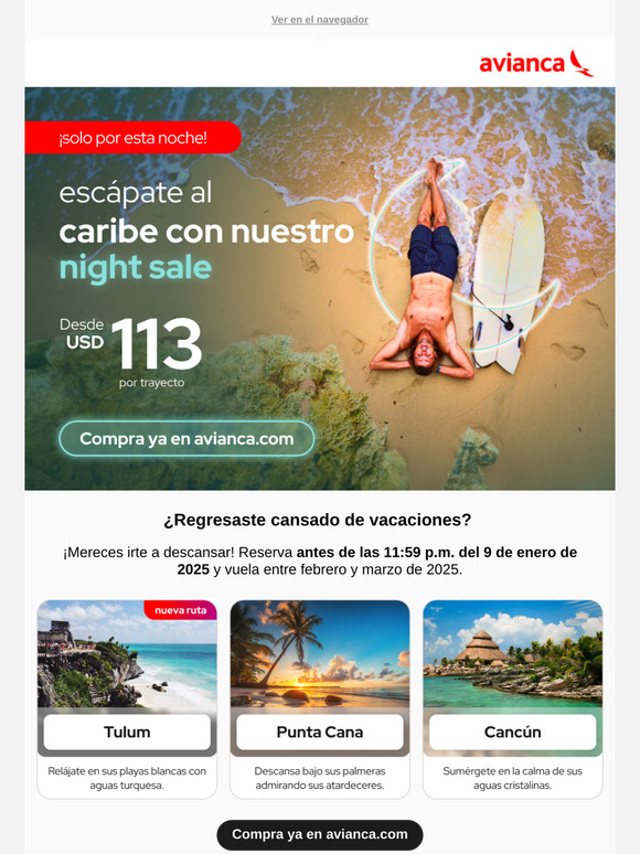 🌙 Night Sale para recargar energía