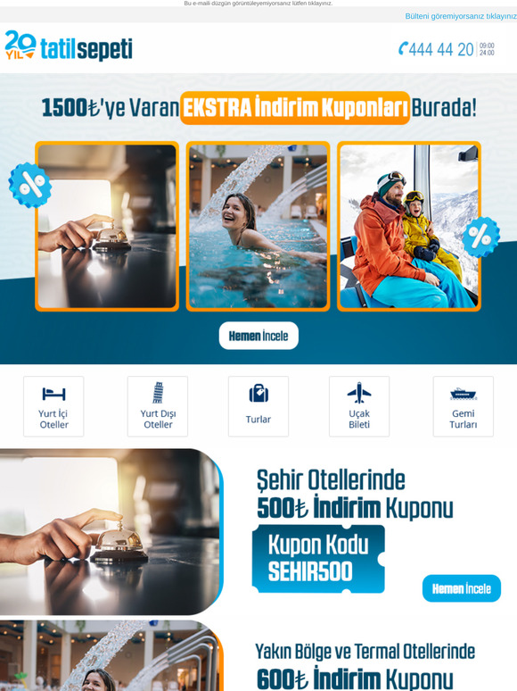 1500 TL'ye Varan EKSTRA İndirim Kuponu 🥳