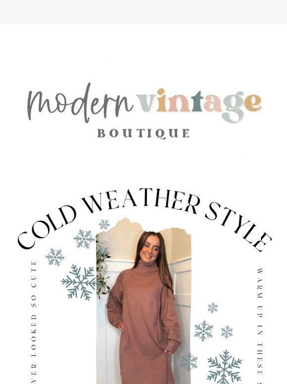 Sweater Weather is HERE & we've got the styles to match! ❄️