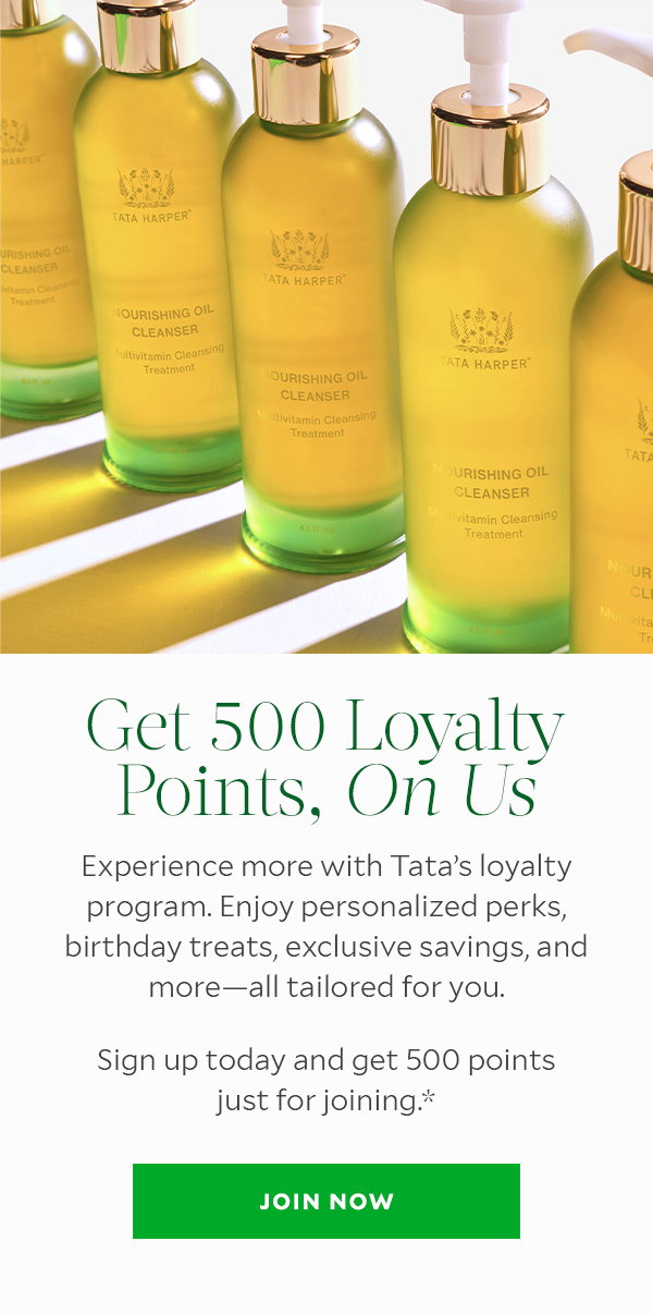 Get 500 Loyalty Points, On Us