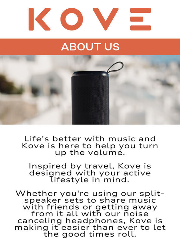 We're here to help you turn up the volume! 🧡⬆️🎶