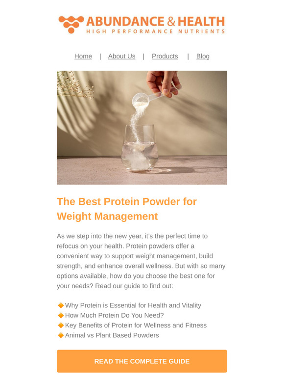 Discover the Best Protein Powders for Weight Management