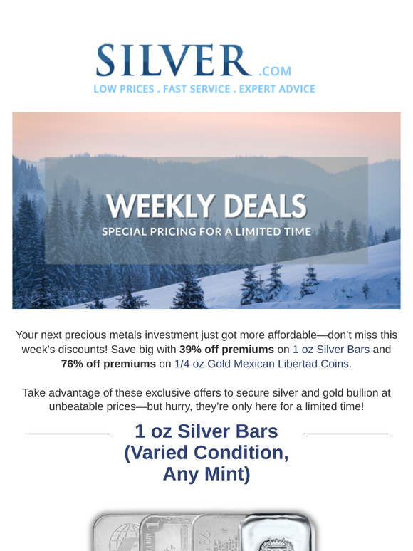 Stack Silver & Collect Gold for Less