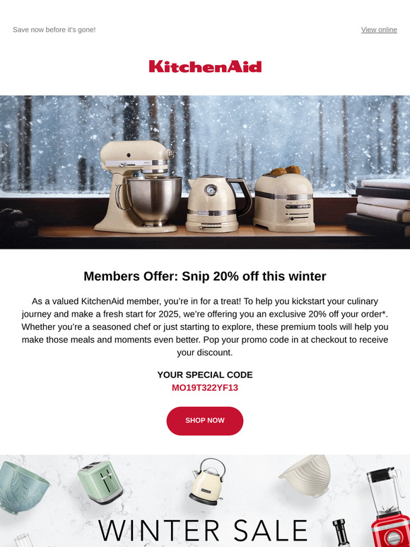 ❄️ Members Only ❄️ 20% off this winter