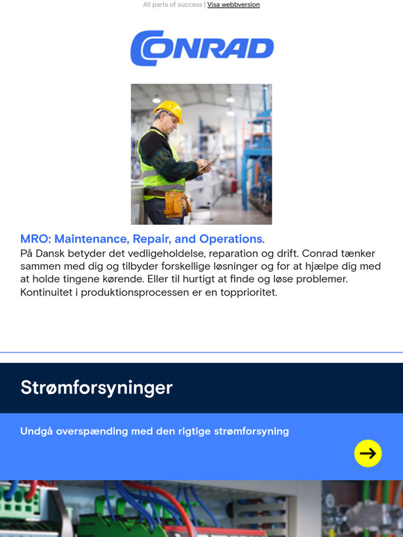 En løsning til enhver MRO-udfordring.