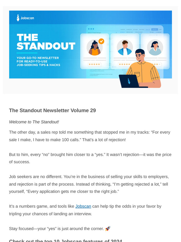 The Standout Newsletter Vol. 29