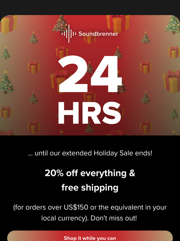 24 hours left...
