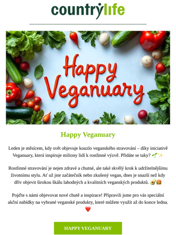 Pojďte do toho s námi: Veganuary plný chutí a inspirace