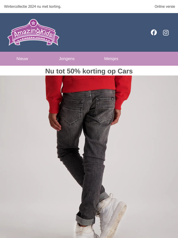 Sale bij Amazingkids. Hoge kortingen.