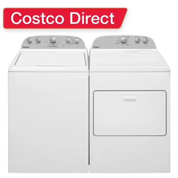 Whirlpool 3.8 cu. ft. Washer and 7.0 cu. ft. Electric Dryer with Wrinkle Shield