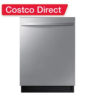 Samsung 51 dBA Fingerprint Resistant Top Control Dishwasher with AutoRelease and 3rd Rack