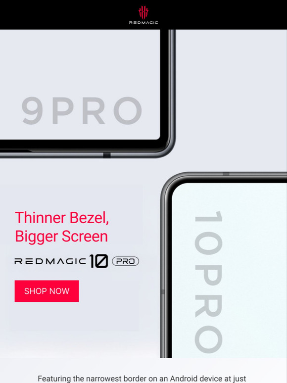 📲Behold the Baddest, Brightest Display with REDMAGIC 10 Pro