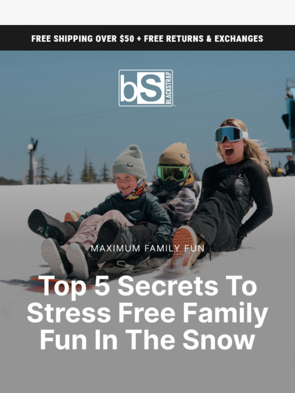 Top 5 Secrets for All Day Family Fun in the Snow