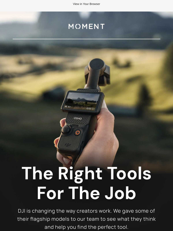 Mics, Drones, Pocket cameras, Gear Reviews and More.