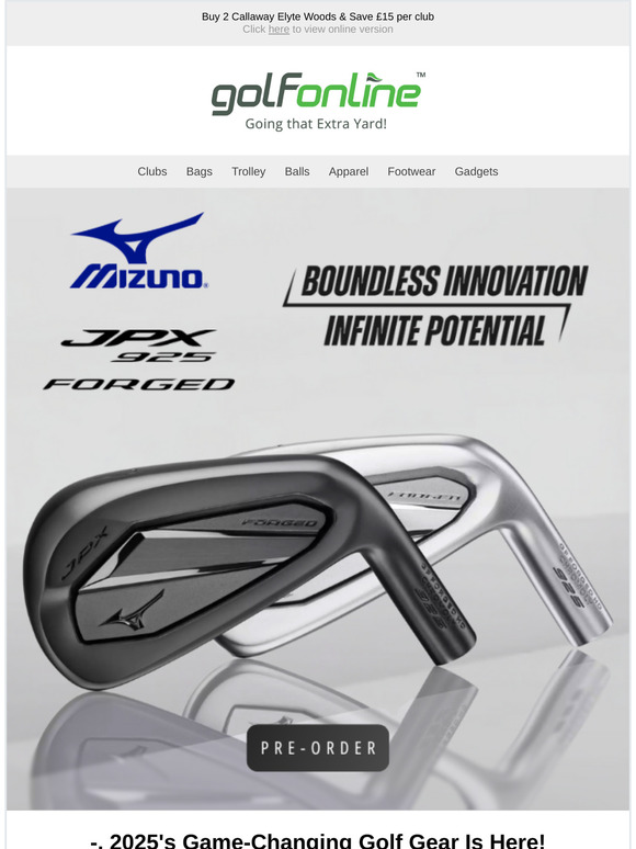 2025 Golf Innovations You Don’t Want to Miss 🏌️