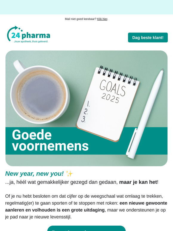 Klaar om werk te maken van je goede voornemens? 💪