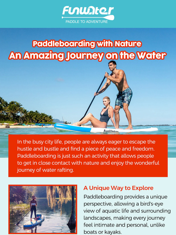 Paddleboarding: A Journey Through Nature's Beauty🏄‍♀️