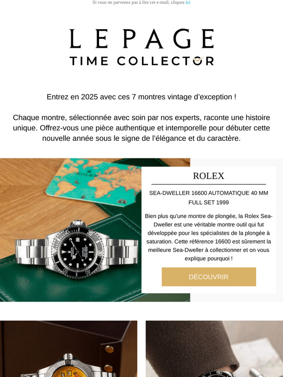 Bonne année avec Time Collector !