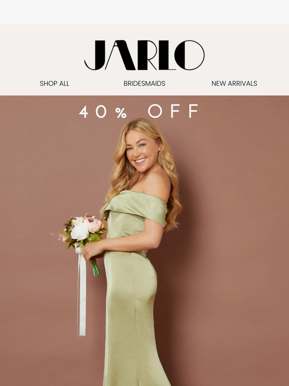40% Off Bridesmaid Dresses 💐