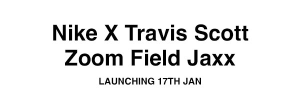 x Travis Scott zoom field jaxx sneaker 
