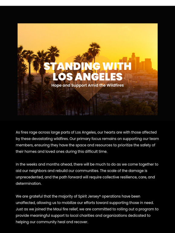 An Update Regarding The Los Angeles Fires.