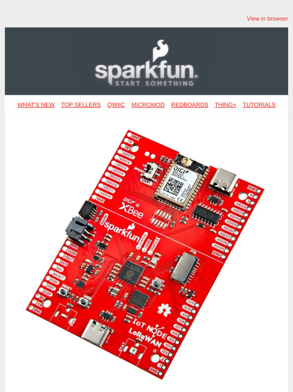 Discover the New SparkFun IoT Node for LoRaWAN®!