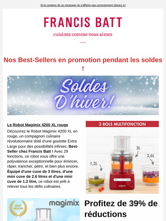 Nos Best-Sellers en promotion pendant les soldes !