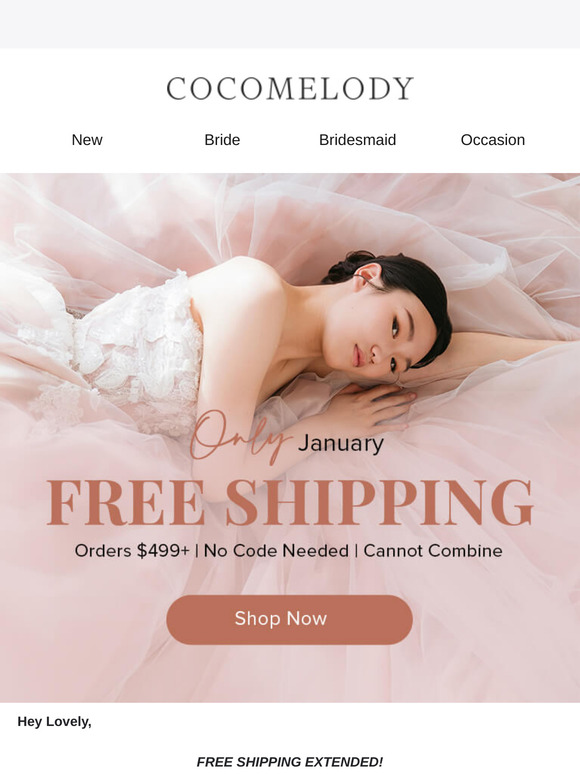 Free Shipping Is Here! 🚚💨