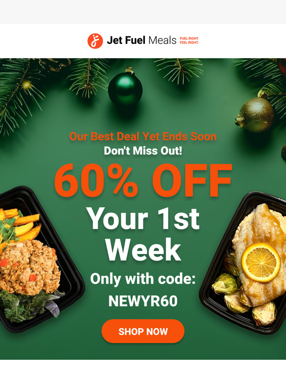 Get 60% OFF Your 1st Week 🎄