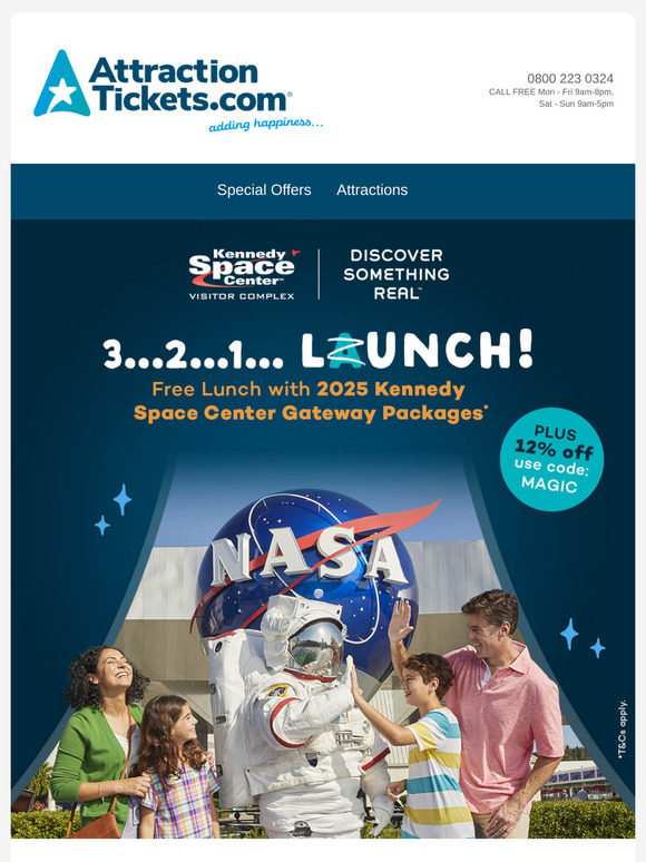 3…2…1…LUNCH! Get FREE Lunch + 12% Off