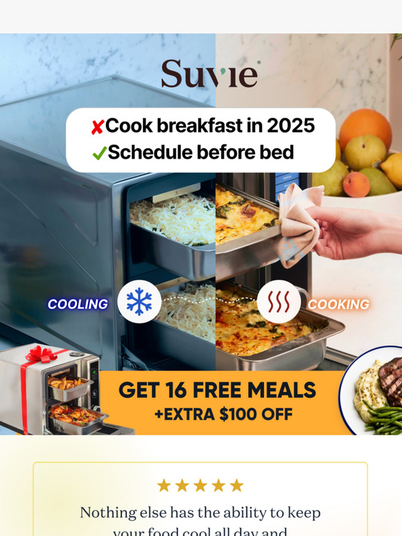 Limited Inventory: Get an Extra $100 OFF + 16 Free Meals