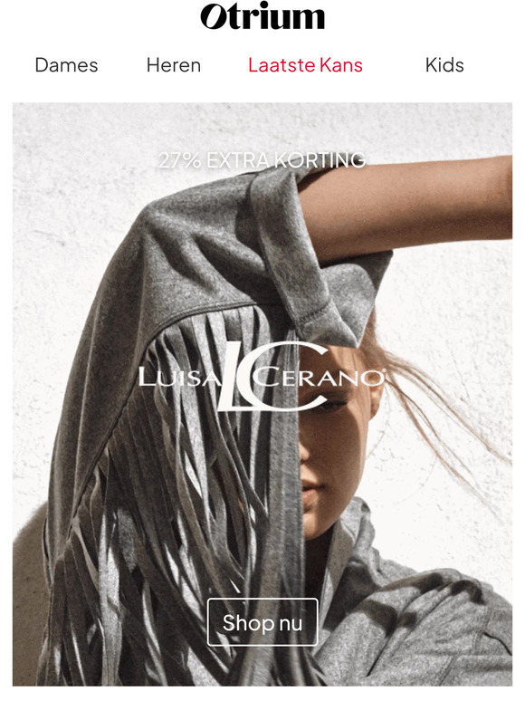 Luisa Cerano X 27% extra korting