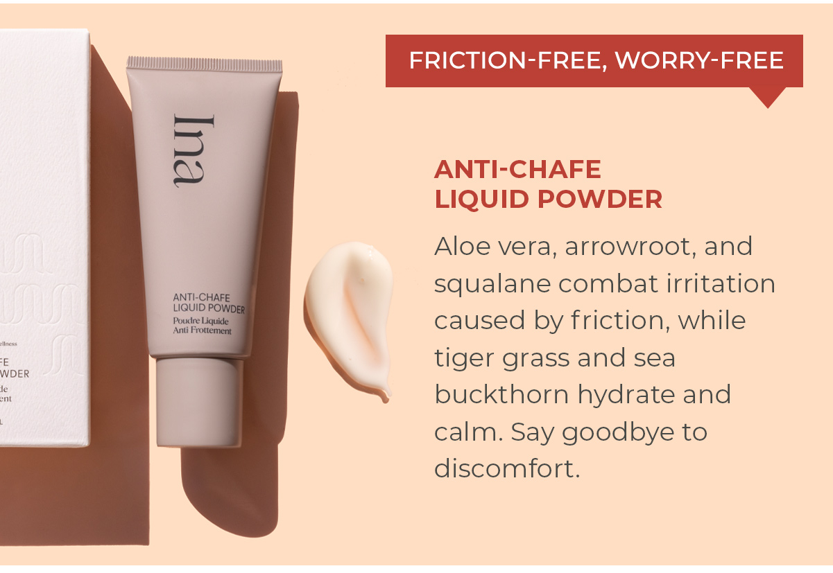Anti-Chafe Liquid Powder