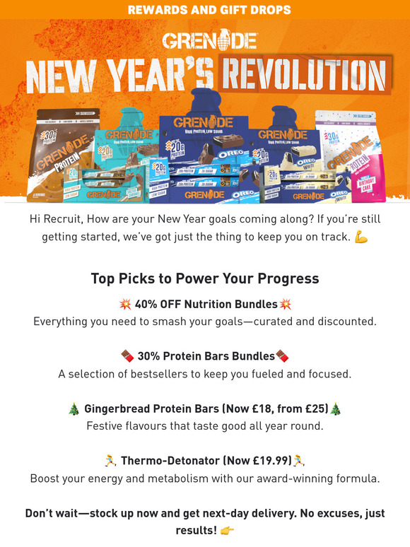 Fuel Your Progress: Up to 40% Off