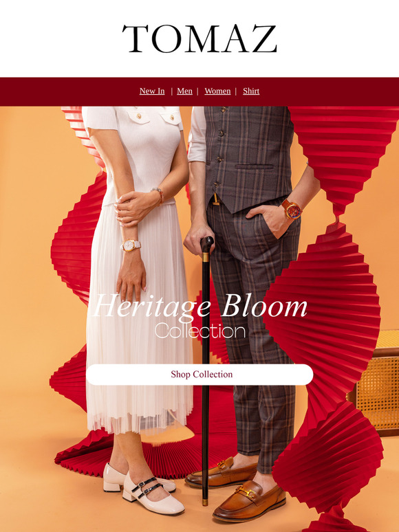 New Series Has Just Arrived! : Heritage Bloom Collection