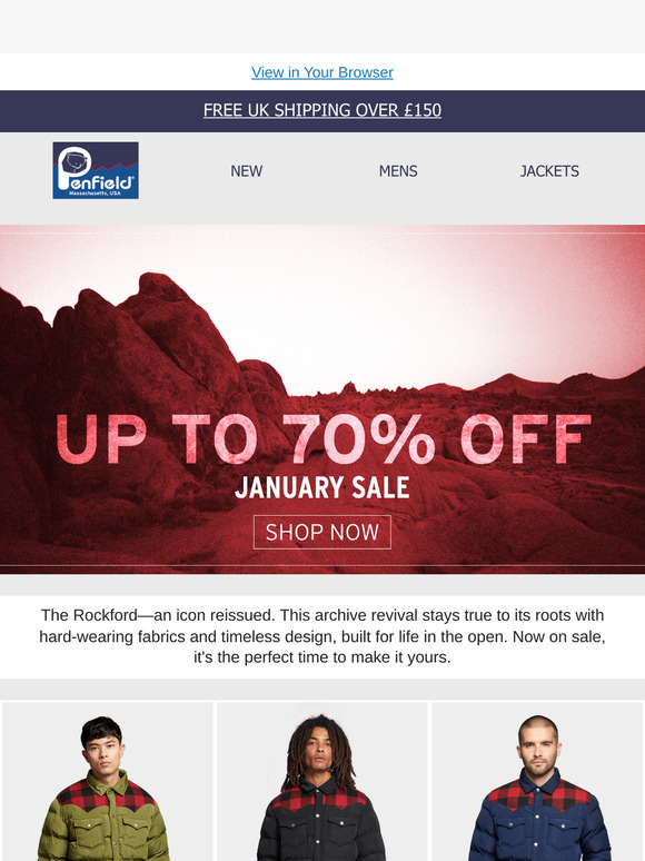 The Sale | Up to 60% Off The Rockford