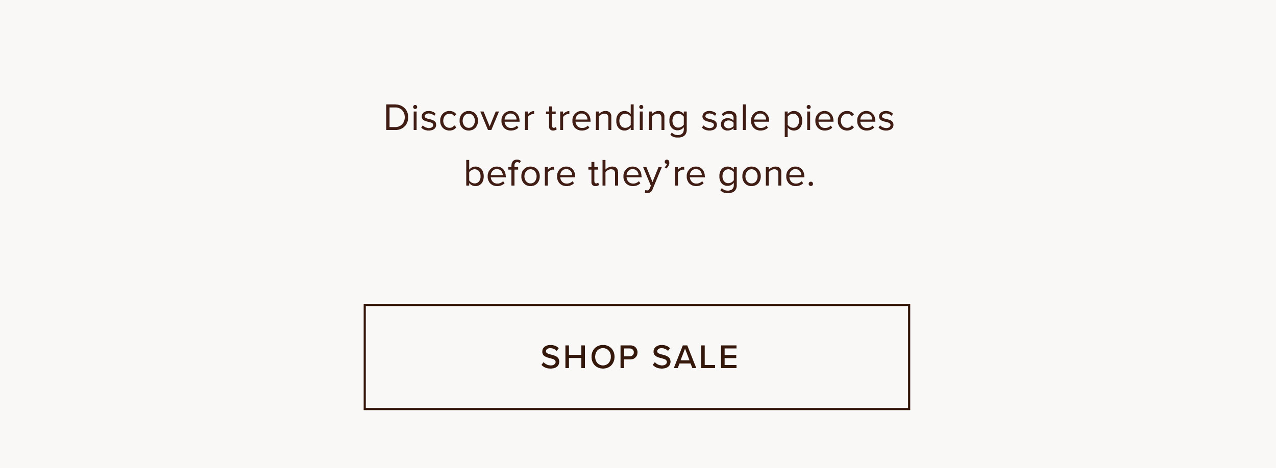 Shop sale