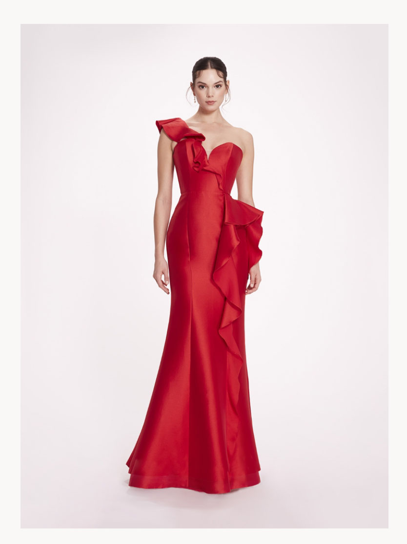 Silk Mikado Gown