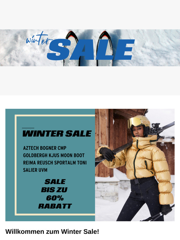 ... und plötzlich WINTER SALE 💙🧡