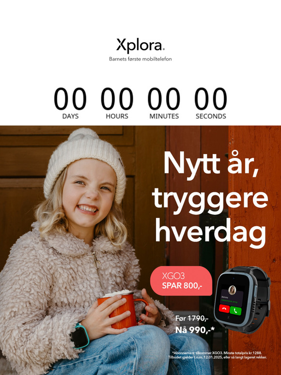 Siste sjanse - i morgen er det for sent!
