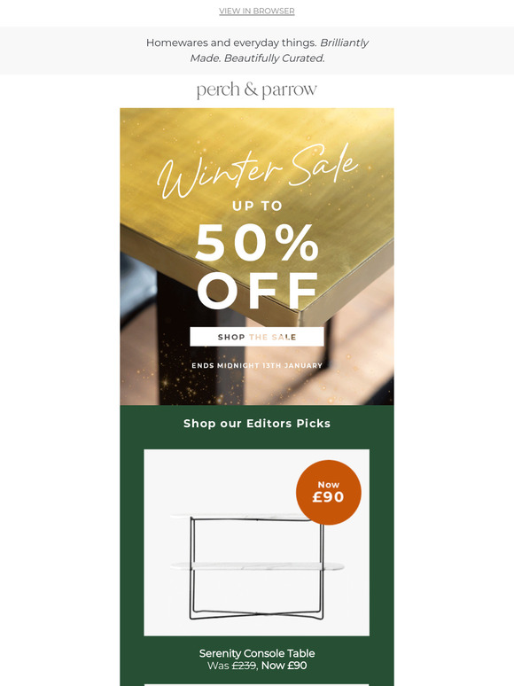 LAST CHANCE to save up to 50% off!