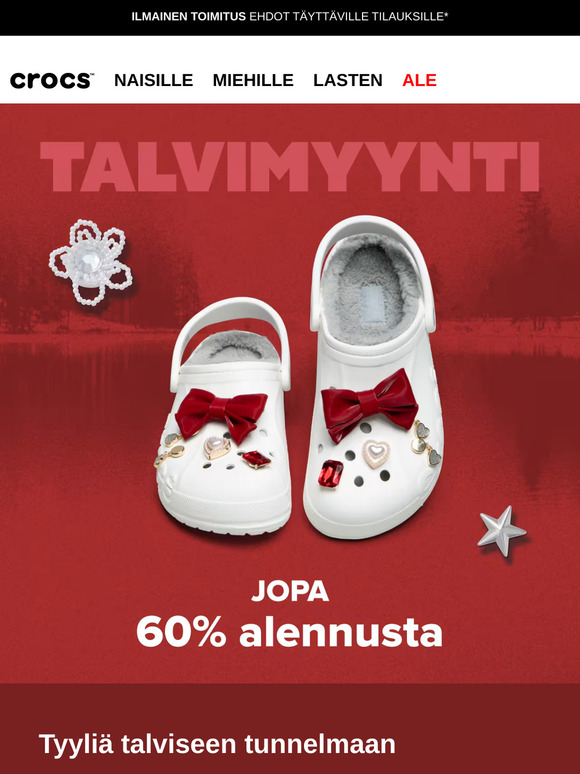 Talviale: hyllyt hupenevat vauhdilla