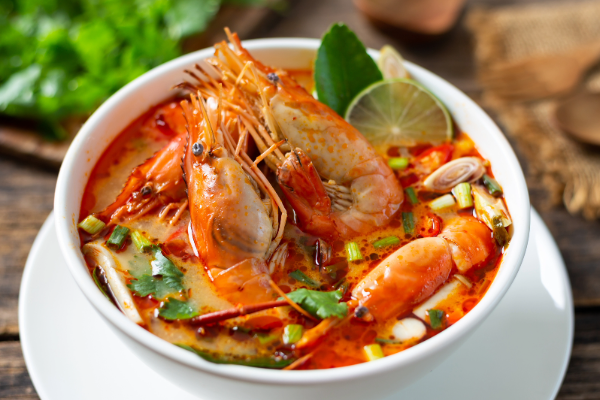 Tom Yum Goong at Aroy Dee Pattaya