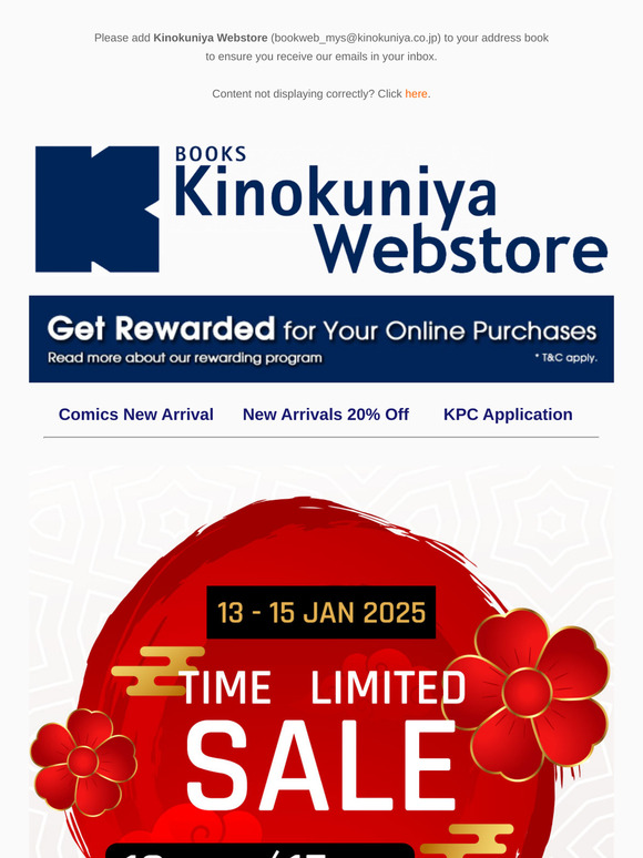 Time Limited Sale is back!