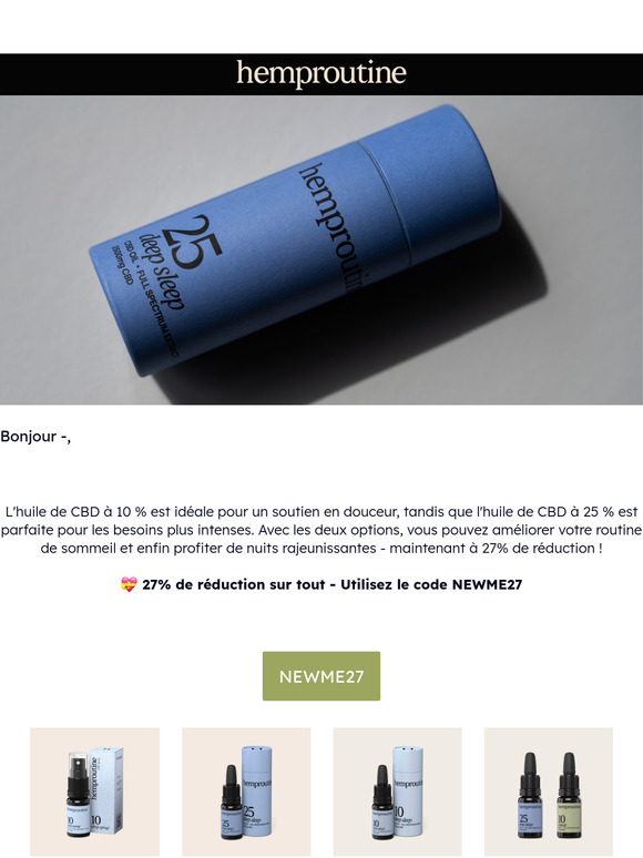 🌙 Mieux dormir en 2025 – avec 27% de réduction !