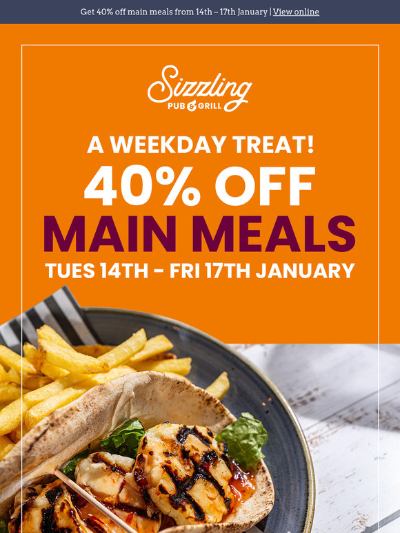 Another chance for 40% off at your favourite local 😮
