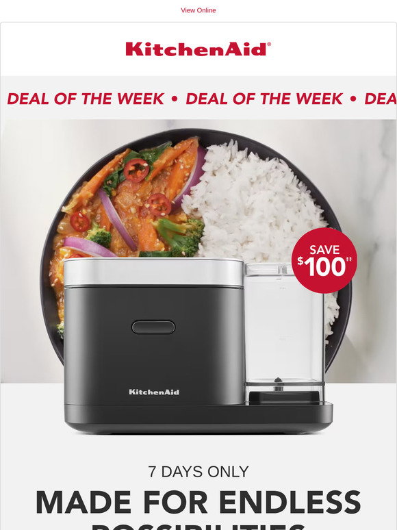 KitchenAid: Save $100 on the Grain and Rice Cooker | Milled