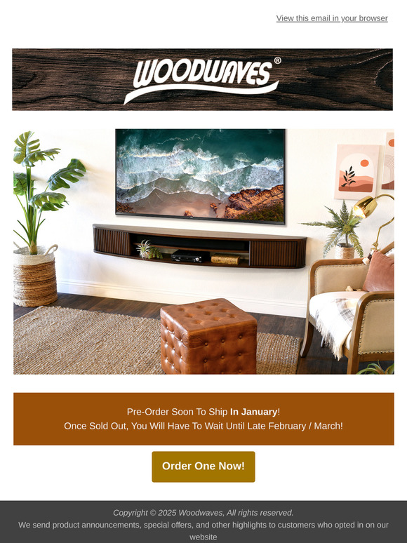 ●Almost SOLD OUT● Our NEW Curved 72" Console is Moving Fast