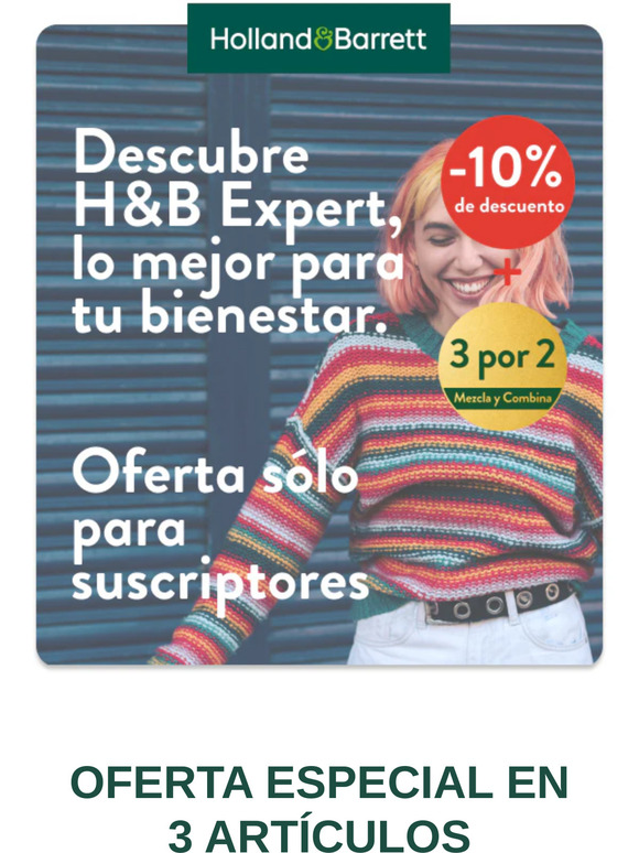 H&B EXPERT Oferta Especial: -10% ADICIONAL