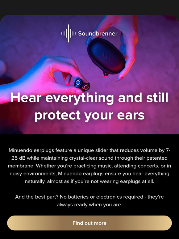 Your ears will thank you for this